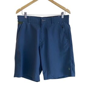 Howler Brothers Shorts Men 32 Blue Horizon Hybrid Nylon Ripstop Gorpcore Hiking
